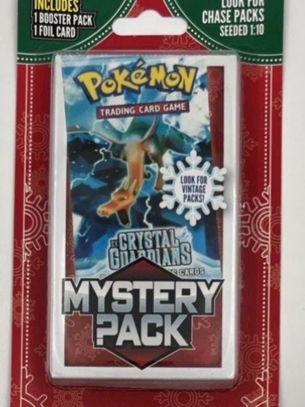 Pokemon Crystal Guardians Mystery Pack Sleeve - Blue & Red